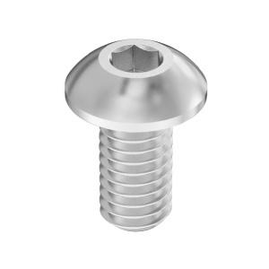 Left-Hand Thread sizeed Button Head Screws M4 x 0.70 mm Thread size, 8mm Long图3